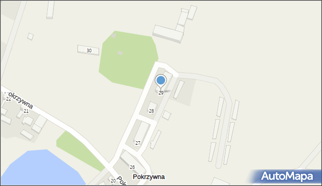 Pokrzywna, Pokrzywna, 29, mapa Pokrzywna