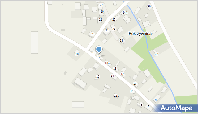 Pokrzywnica, Pokrzywnica, 17, mapa Pokrzywnica