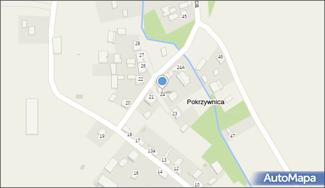 Pokrzywnica, Pokrzywnica, 24, mapa Pokrzywnica