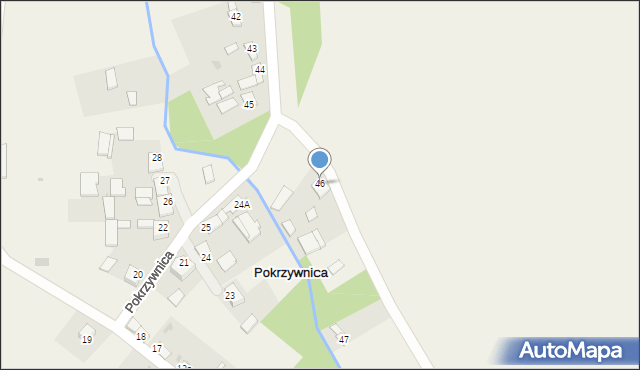 Pokrzywnica, Pokrzywnica, 46, mapa Pokrzywnica