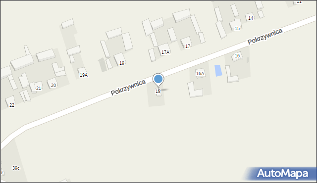 Pokrzywnica, Pokrzywnica, 18, mapa Pokrzywnica