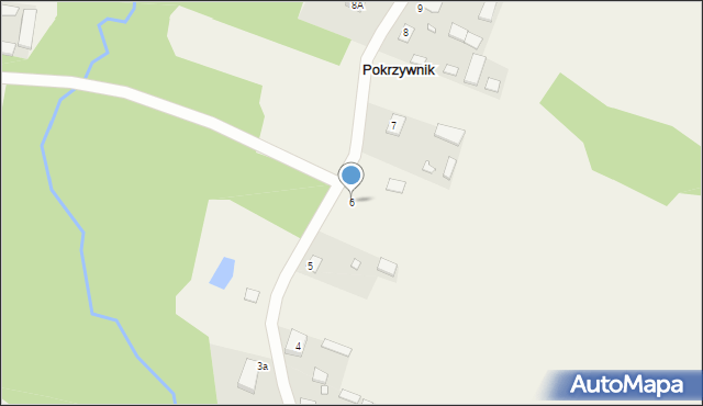 Pokrzywnik, Pokrzywnik, 6, mapa Pokrzywnik