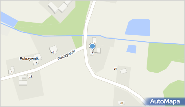 Pokrzywnik, Pokrzywnik, 6, mapa Pokrzywnik