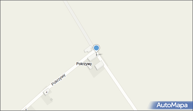 Pokrzywy, Pokrzywy, 3, mapa Pokrzywy