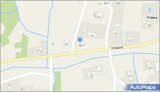 Polana, Polana, 33, mapa Polana