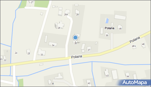 Polana, Polana, 35, mapa Polana