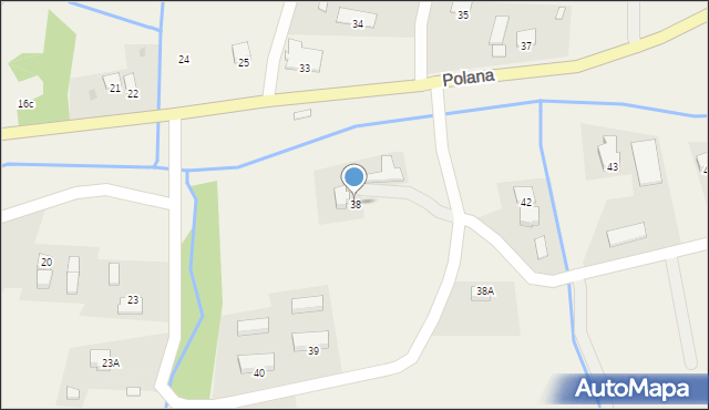 Polana, Polana, 38, mapa Polana