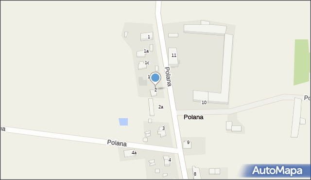 Polana, Polana, 2, mapa Polana
