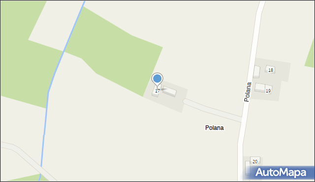 Polana, Polana, 17, mapa Polana