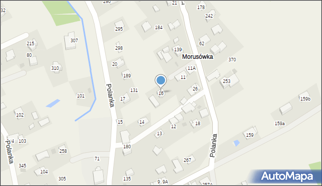 Polanka, Polanka, 16, mapa Polanka