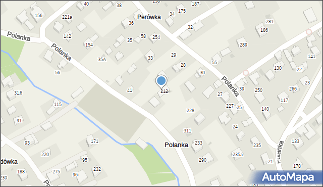 Polanka, Polanka, 31, mapa Polanka