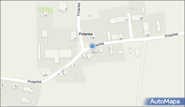 Polanka, Polanka, 3, mapa Polanka