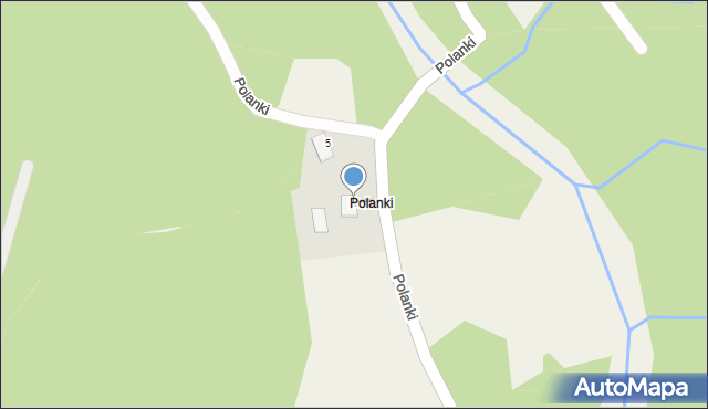 Polanki, Polanki, 4, mapa Polanki