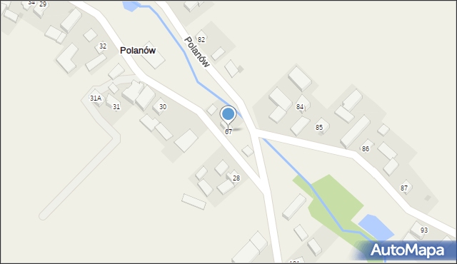 Polanów, Polanów, 67, mapa Polanów