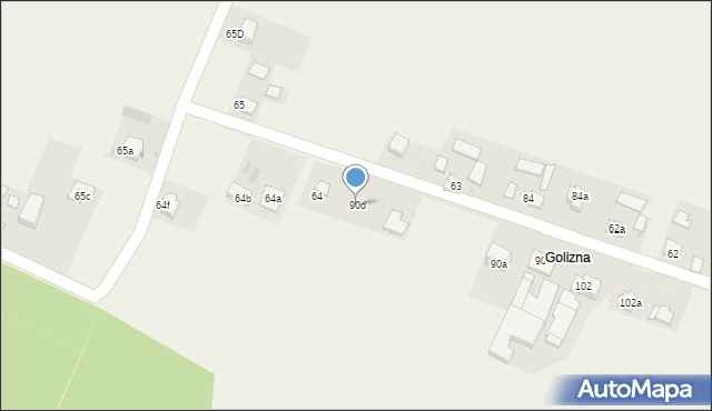 Polanowice, Polanowice, 90d, mapa Polanowice