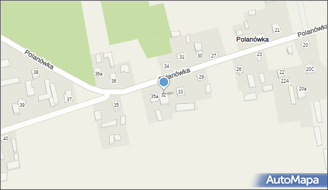 Polanówka, Polanówka, 32, mapa Polanówka