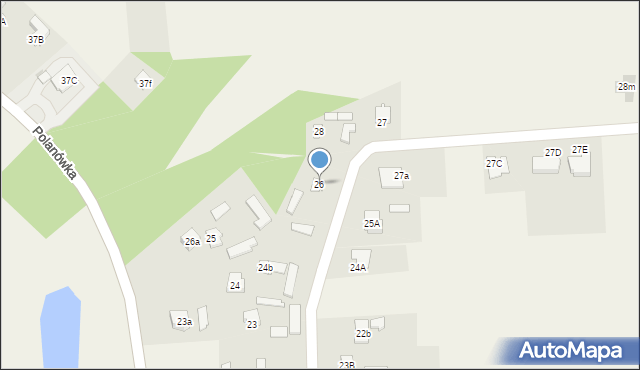 Polanówka, Polanówka, 26, mapa Polanówka