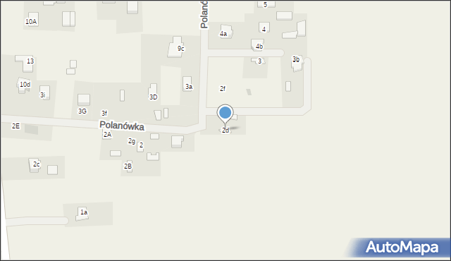 Polanówka, Polanówka, 2d, mapa Polanówka