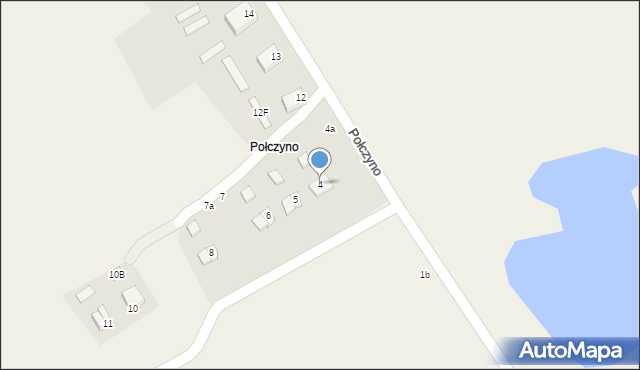 Połczyno, Połczyno, 4, mapa Połczyno