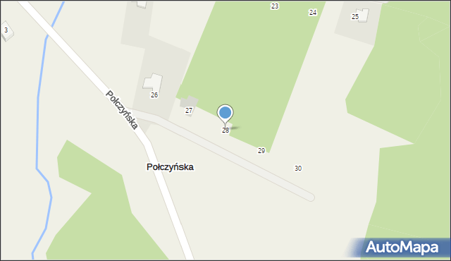 Połczyńska, Połczyńska, 28, mapa Połczyńska