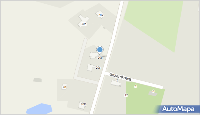 Połęcze, Połęcze, 20b, mapa Połęcze