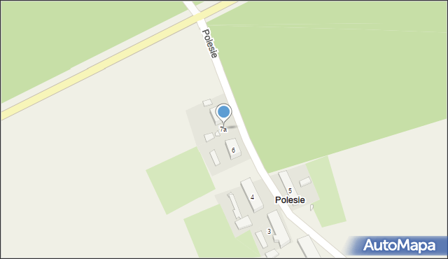 Polesie, Polesie, 7a, mapa Polesie