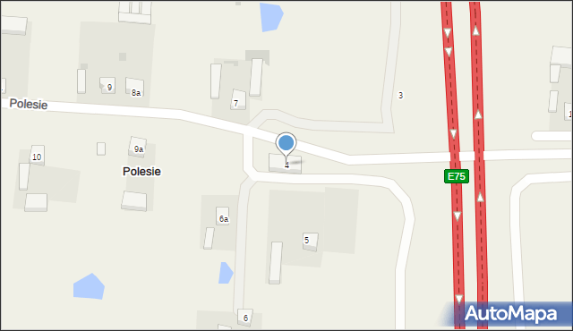 Polesie, Polesie, 4, mapa Polesie