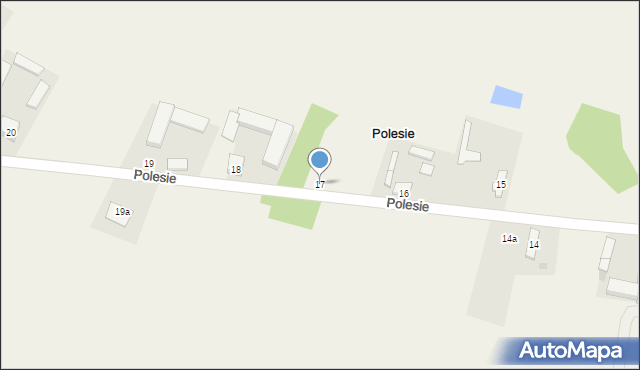 Polesie, Polesie, 17, mapa Polesie