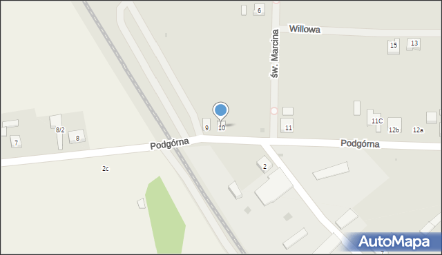 Police, Podgórna, 10, mapa Police