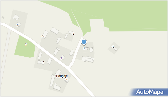 Polichno, Polichno, 3, mapa Polichno