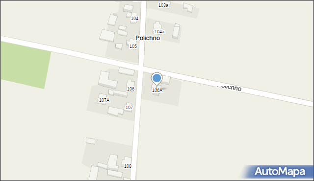 Polichno, Polichno, 106A, mapa Polichno