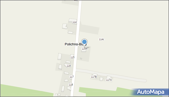 Polichno, Polichno, 115A, mapa Polichno