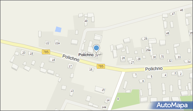 Polichno, Polichno, 24, mapa Polichno