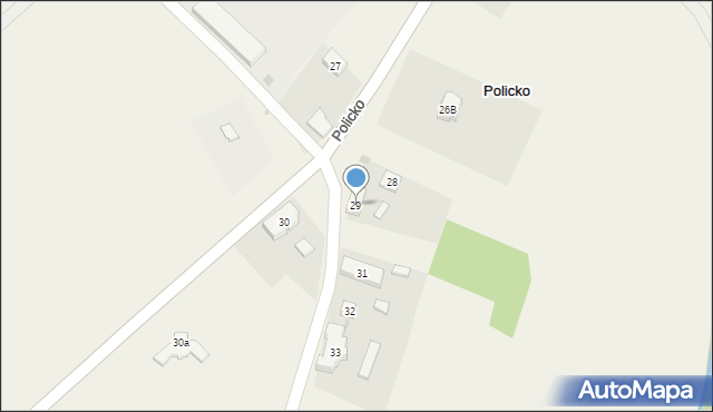 Policko, Policko, 29, mapa Policko