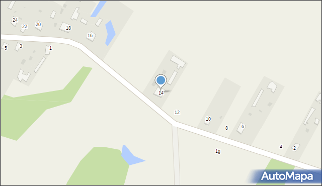 Policzna, Policzna, 14, mapa Policzna