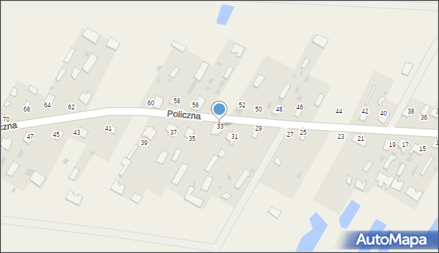 Policzna, Policzna, 33, mapa Policzna