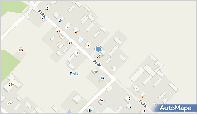 Polik, Polik, 10, mapa Polik