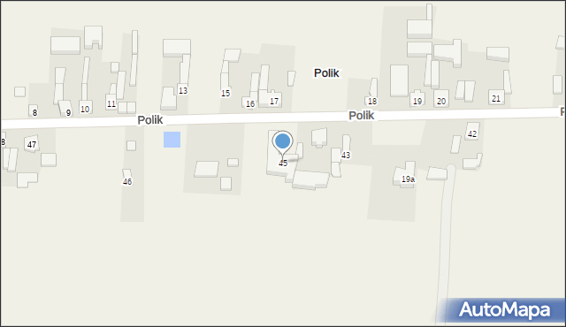 Polik, Polik, 45, mapa Polik