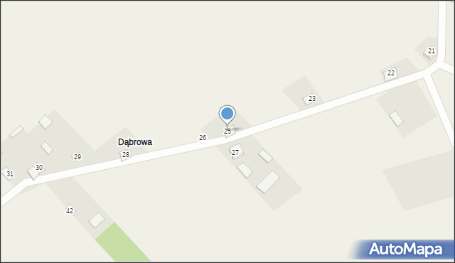 Polinów, Polinów, 25, mapa Polinów