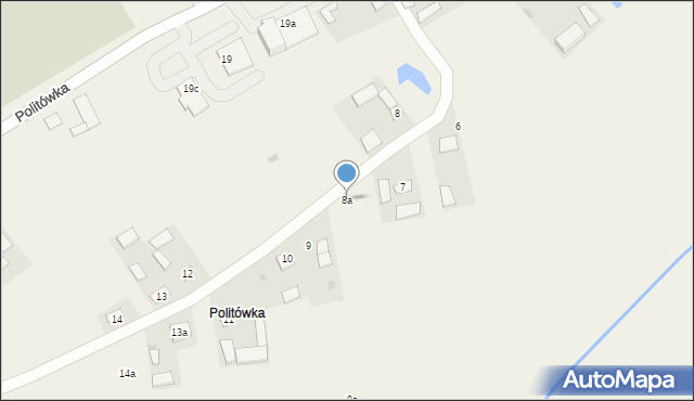 Politówka, Politówka, 8a, mapa Politówka