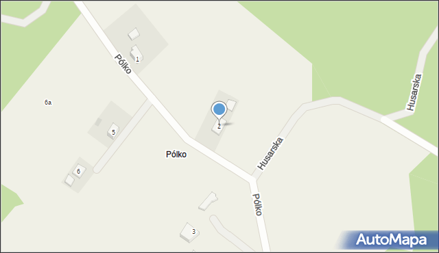 Pólko, Pólko, 2, mapa Pólko