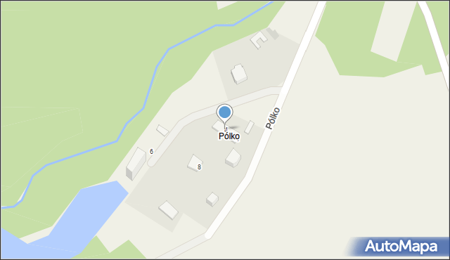 Pólko, Pólko, 4, mapa Pólko