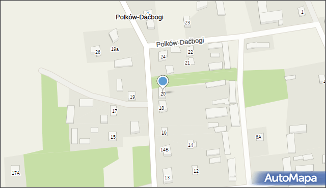 Polków-Daćbogi, Polków-Daćbogi, 20, mapa Polków-Daćbogi