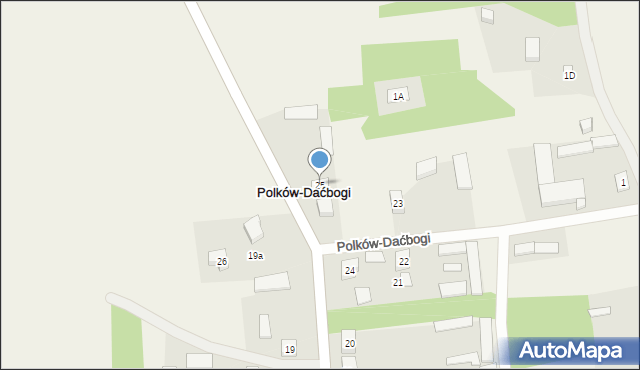 Polków-Daćbogi, Polków-Daćbogi, 25, mapa Polków-Daćbogi