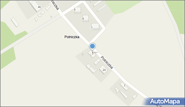 Polniczka, Polniczka, 3, mapa Polniczka