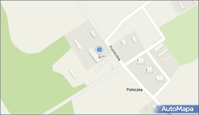 Polniczka, Polniczka, 4b, mapa Polniczka