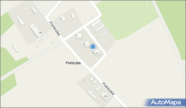 Polniczka, Polniczka, 7, mapa Polniczka