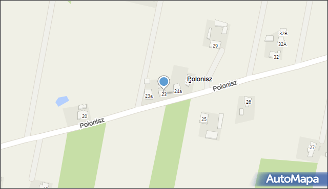 Polonisz, Polonisz, 23, mapa Polonisz