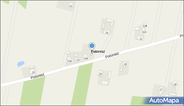 Polonisz, Polonisz, 24, mapa Polonisz