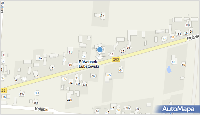 Półwiosek Lubstowski, Półwiosek Lubstowski, 13, mapa Półwiosek Lubstowski